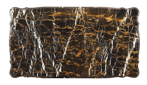 Forsythia Marble & Walnut Coffee Table - Home Furniture And More (Brentwood, MD)