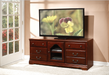 Hercules Cherry TV Stand - Home Furniture And More (Brentwood, MD)