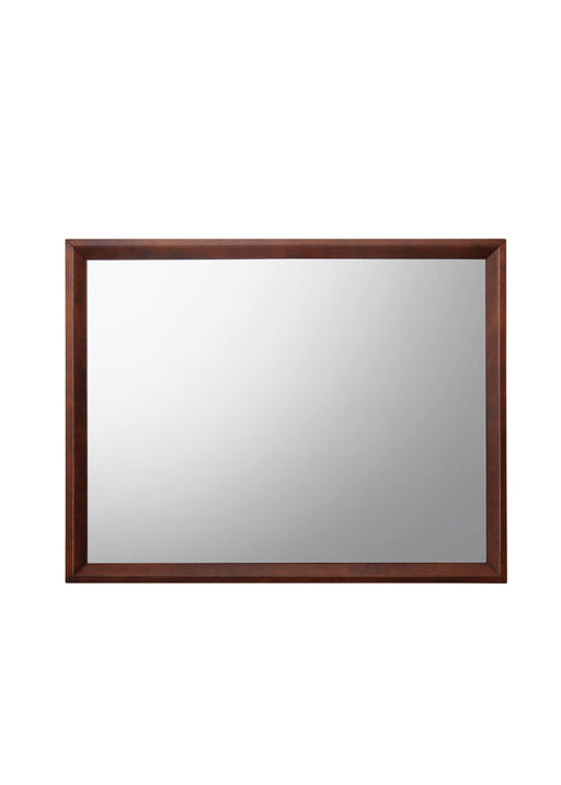 Ilana Brown Cherry Mirror - Home Furniture And More (Brentwood, MD)