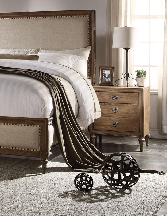 Inverness Reclaimed Oak Nightstand - Home Furniture And More (Brentwood, MD)