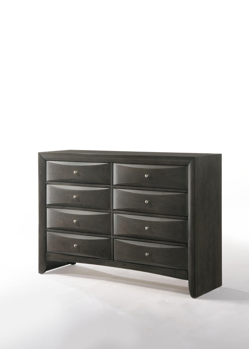 Ireland Gray Oak Dresser - Home Furniture And More (Brentwood, MD)