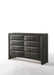 Ireland Gray Oak Dresser - Home Furniture And More (Brentwood, MD)
