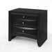 Ireland Black Nightstand - Home Furniture And More (Brentwood, MD)
