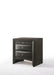 Ireland Gray Oak Nightstand - Home Furniture And More (Brentwood, MD)
