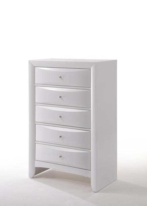 Ireland White Chest - Home Furniture And More (Brentwood, MD)
