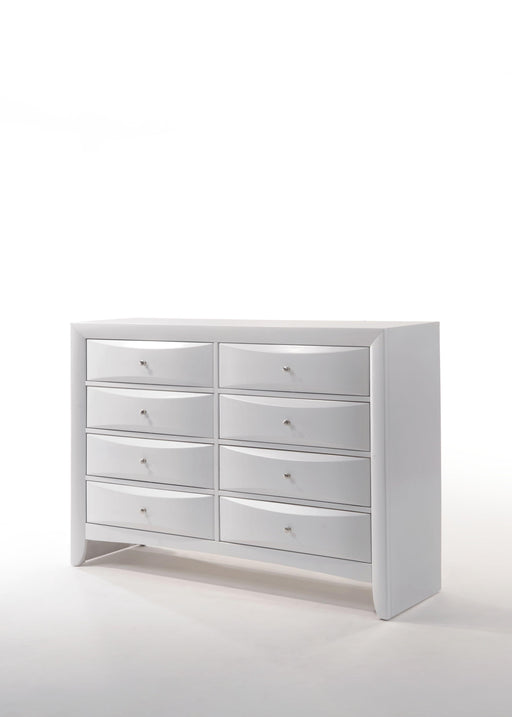 Ireland White Dresser - Home Furniture And More (Brentwood, MD)