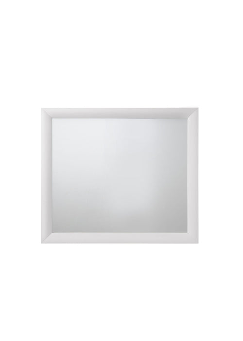 Ireland White Mirror - Home Furniture And More (Brentwood, MD)