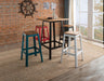 Jacotte Natural & Black Bar Table - Home Furniture And More (Brentwood, MD)