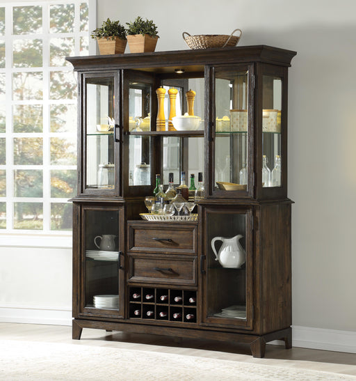 Jameson Espresso Hutch & Buffet - Home Furniture And More (Brentwood, MD)