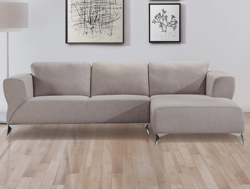 Josiah Sand Fabric Sectional Sofa - Home Furniture And More (Brentwood, MD)