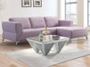 Josiah Pale Berries Fabric Sectional Sofa - Home Furniture And More (Brentwood, MD)