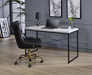 Jurgen Antique White & Black Desk - Home Furniture And More (Brentwood, MD)