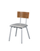 Jurgen PU & Silver Side Chair - Home Furniture And More (Brentwood, MD)