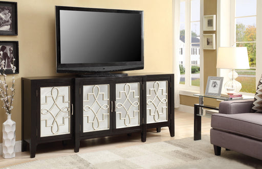 Kacia Antique Black Console Table - Home Furniture And More (Brentwood, MD)