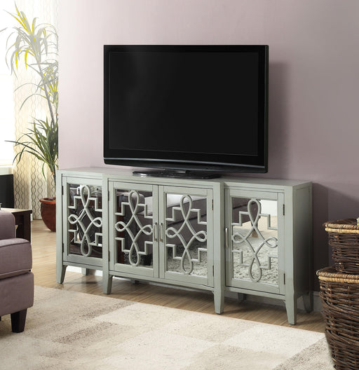 Kacia Antique Gray Console Table - Home Furniture And More (Brentwood, MD)