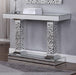 Kachina Mirrored & Faux Gems Console Table - Home Furniture And More (Brentwood, MD)