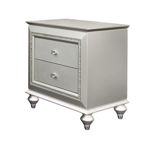 Kaitlyn Champagne Nightstand - Home Furniture And More (Brentwood, MD)