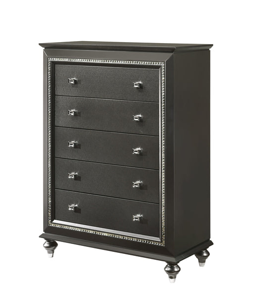Kaitlyn Metallic Gray Chest - Home Furniture And More (Brentwood, MD)