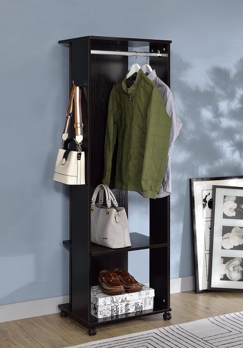 Kolen Espresso Hall Tree - Home Furniture And More (Brentwood, MD)