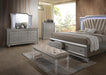 Kaitlyn PU & Clear Acrylic Bench - Home Furniture And More (Brentwood, MD)