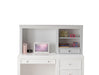 Lacey White Computer Hutch - Home Furniture And More (Brentwood, MD)