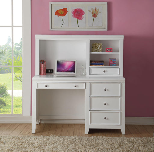 Lacey White Computer Desk - Home Furniture And More (Brentwood, MD)