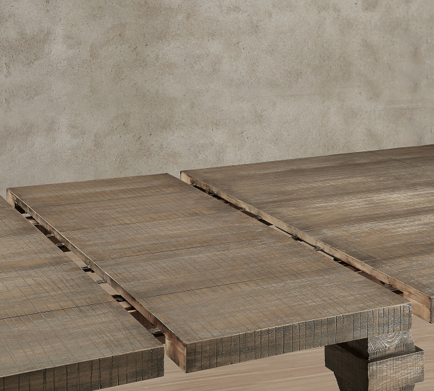Landon Salvage Brown Dining Table - Home Furniture And More (Brentwood, MD)