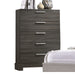 Lantha Gray Oak Chest - Home Furniture And More (Brentwood, MD)