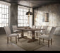 Leventis Weathered Oak Dining Table - Home Furniture And More (Brentwood, MD)