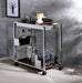 Lisses Chrome Serving Cart - Home Furniture And More (Brentwood, MD)