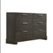 Lantha Gray Oak Dresser - Home Furniture And More (Brentwood, MD)