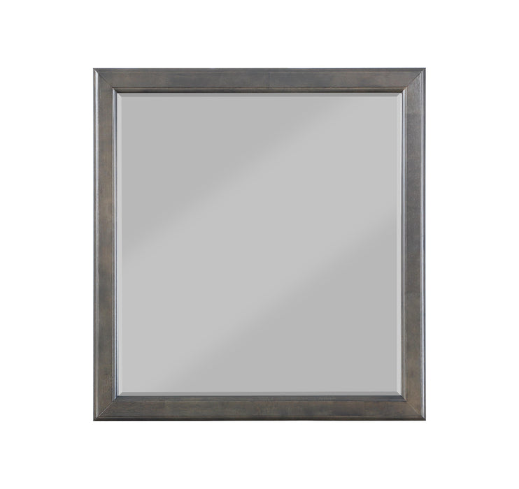 Louis Philippe Dark Gray Mirror - Home Furniture And More (Brentwood, MD)