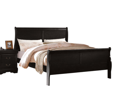 Louis Philippe Black Full Bed - Home Furniture And More (Brentwood, MD)
