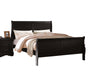 Louis Philippe Black Twin Bed - Home Furniture And More (Brentwood, MD)