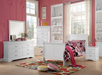 Louis Philippe III White Twin Bed - Home Furniture And More (Brentwood, MD)