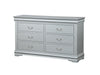 Louis Philippe Platinum Dresser - Home Furniture And More (Brentwood, MD)