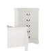Louis Philippe White Chest - Home Furniture And More (Brentwood, MD)
