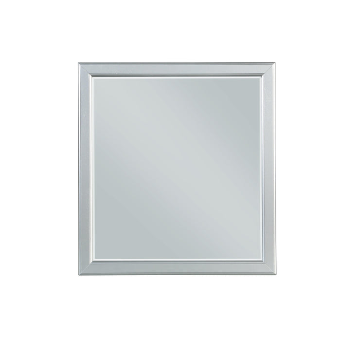 Louis Philippe III Platinum Mirror - Home Furniture And More (Brentwood, MD)