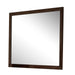 Madison Espresso Mirror - Home Furniture And More (Brentwood, MD)