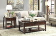 Malachi Walnut Coffee Table - Home Furniture And More (Brentwood, MD)