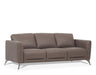 Malaga Taupe Leather Sofa - Home Furniture And More (Brentwood, MD)