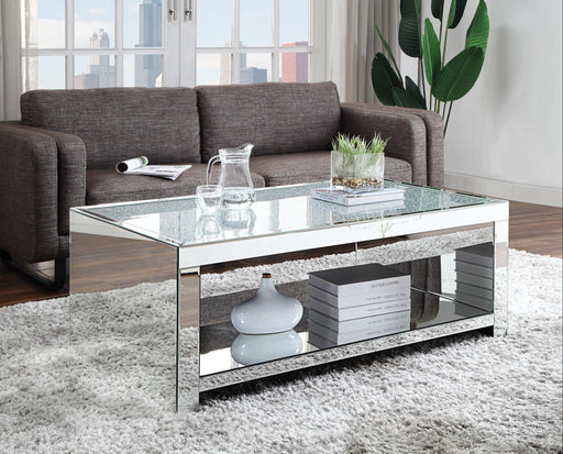 Malish Mirrored Coffee Table - Home Furniture And More (Brentwood, MD)