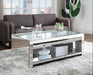 Malish Mirrored Coffee Table - Home Furniture And More (Brentwood, MD)