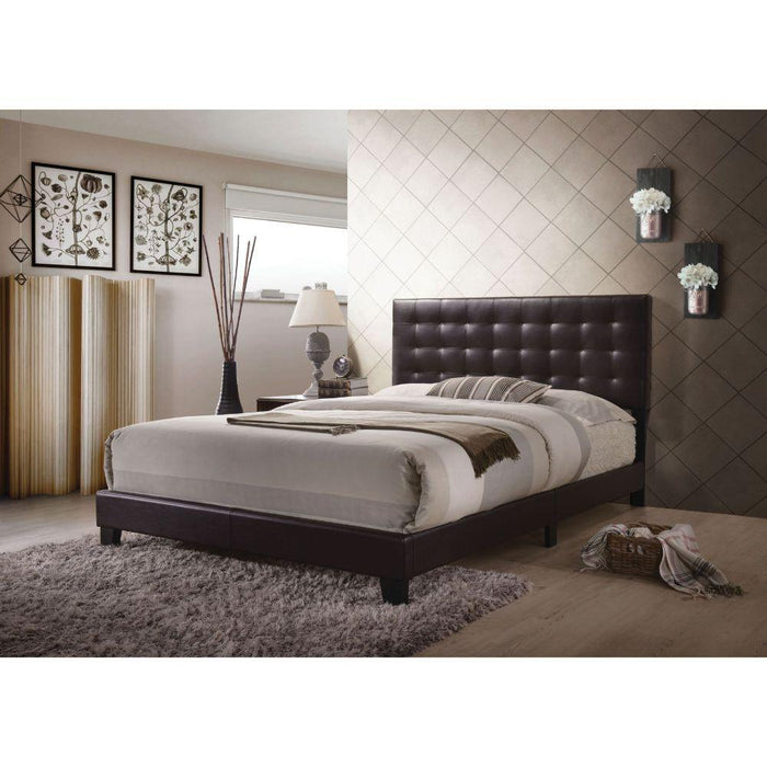 Masate - Queen Bed - Black - 85" - Home Furniture And More (Brentwood, MD)