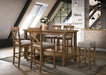 Martha II Weathered Oak Counter Height Table - Home Furniture And More (Brentwood, MD)