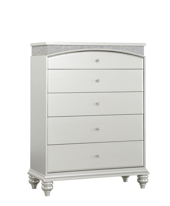 Maverick Platinum Chest - Home Furniture And More (Brentwood, MD)