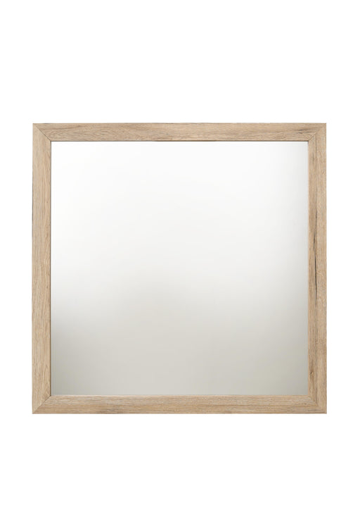 Miquell Natural Mirror - Home Furniture And More (Brentwood, MD)