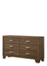 Miquell Oak Dresser - Home Furniture And More (Brentwood, MD)