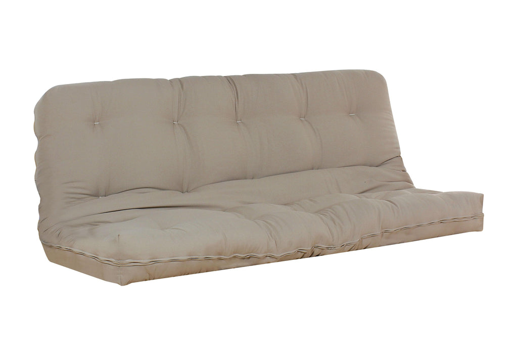 Nabila Khaki Full Futon Mattress, 8"H - Home Furniture And More (Brentwood, MD)