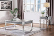 Noralie Mirrored & Faux Diamonds Coffee Table - Home Furniture And More (Brentwood, MD)
